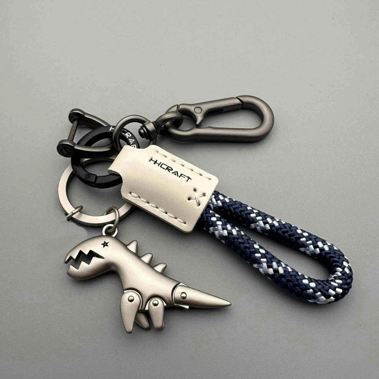Car Keychain Single Leather