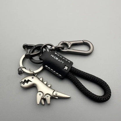 Car Keychain Single Leather